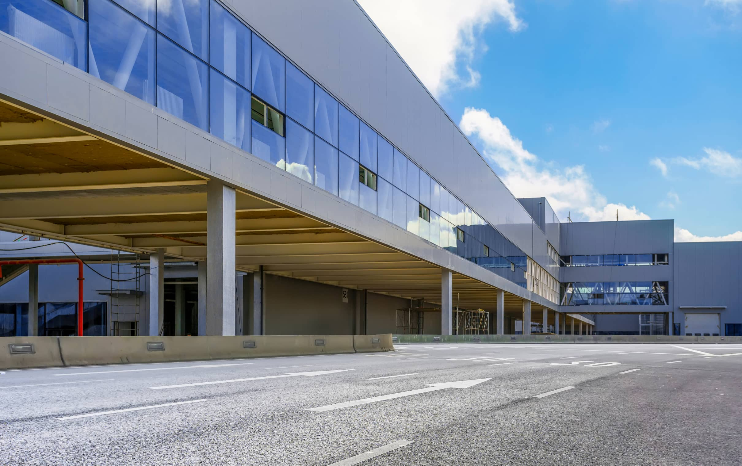 Bâtiment moderne bureau
